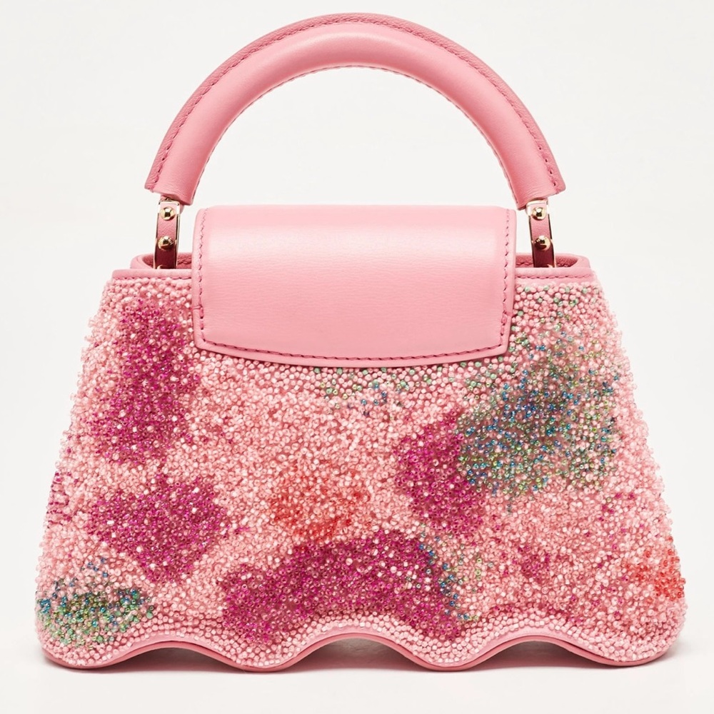 Louis Vuitton Satin Capucines Capushell Mini - Picture 5 of 8